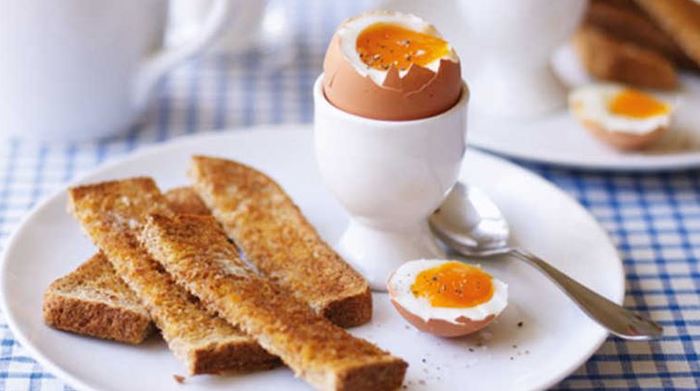 Boiled Egg Soldiers